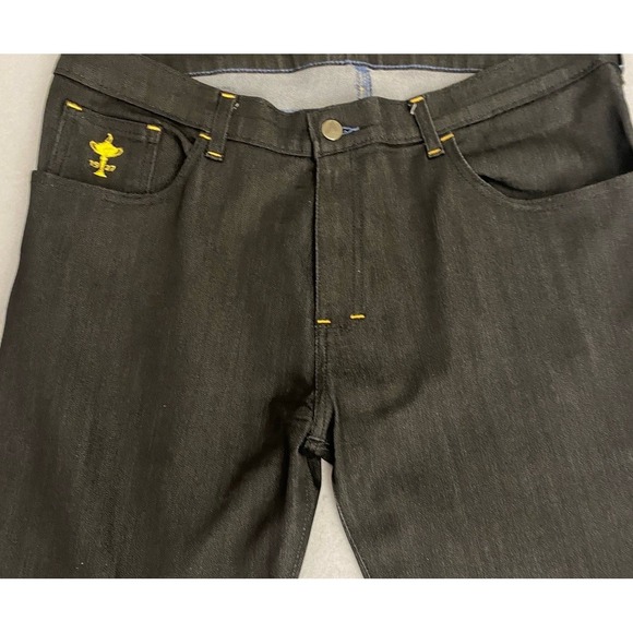Tom James x Blue Delta x Ryder Cup Edition USA  Custom Jeans Men's 36x32 Black - Picture 7 of 15